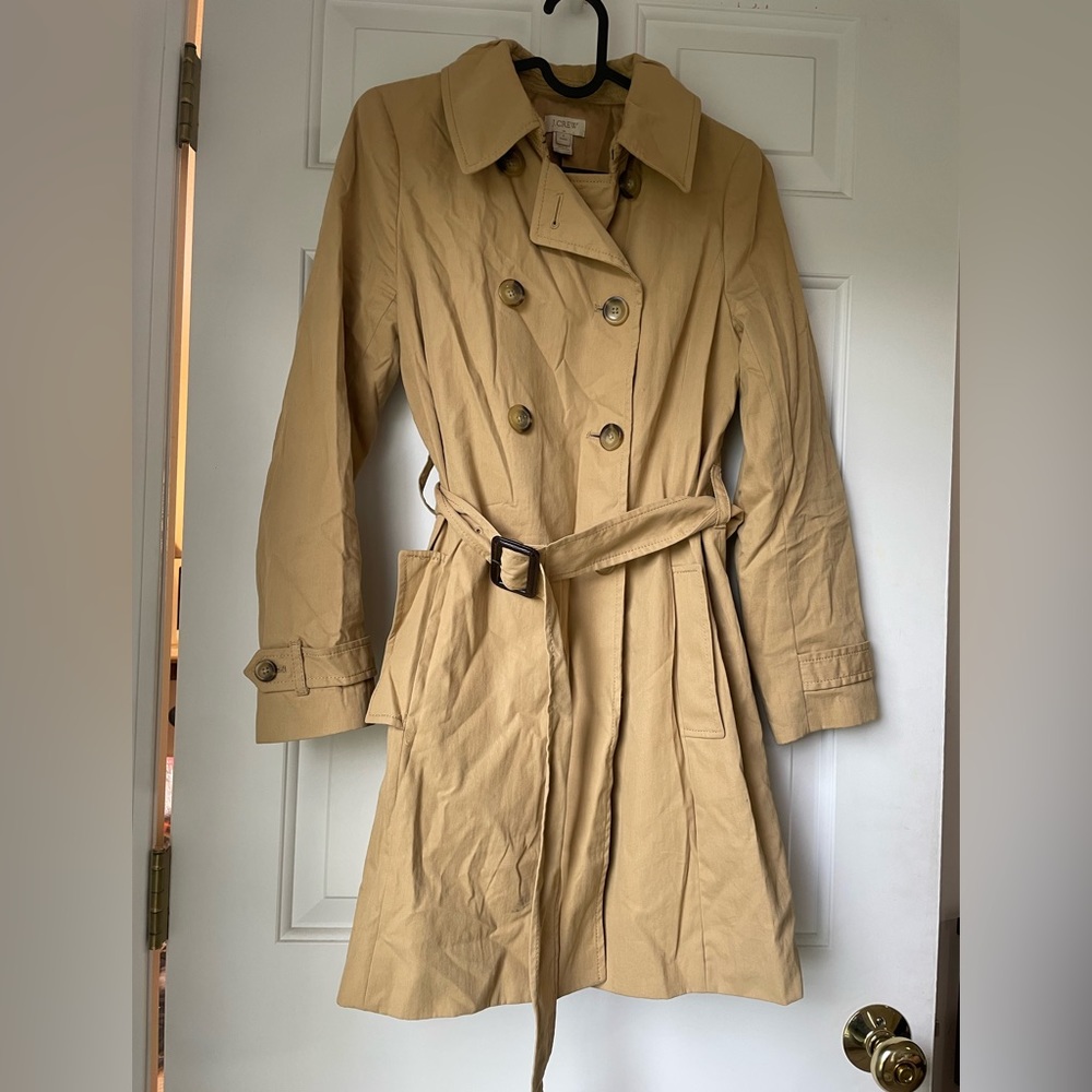 Classic Tan Trench Coat